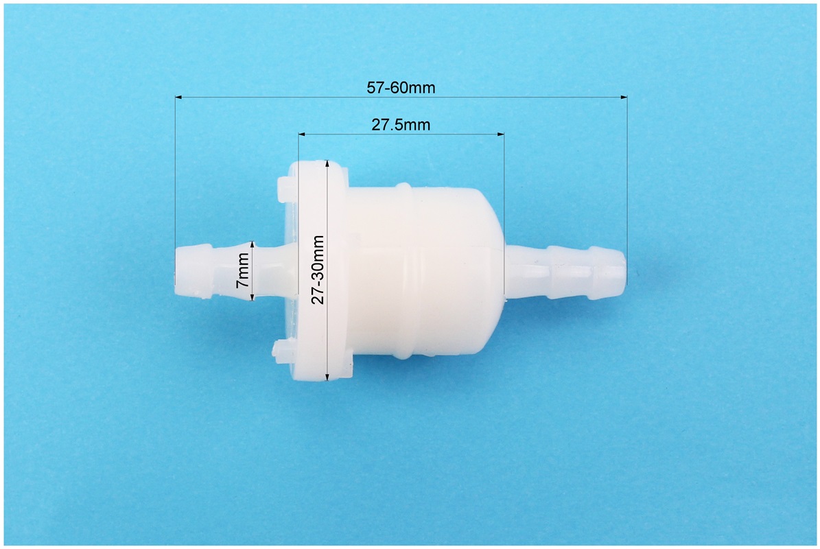 (Китай)  Фильтр топливный матовый (элемент - бумага)