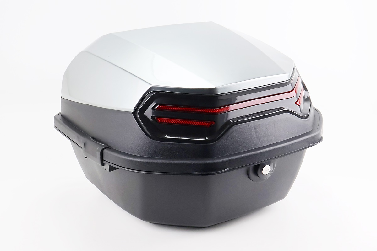 Кофр средний (пластмассовый) 410*410*290мм, серый