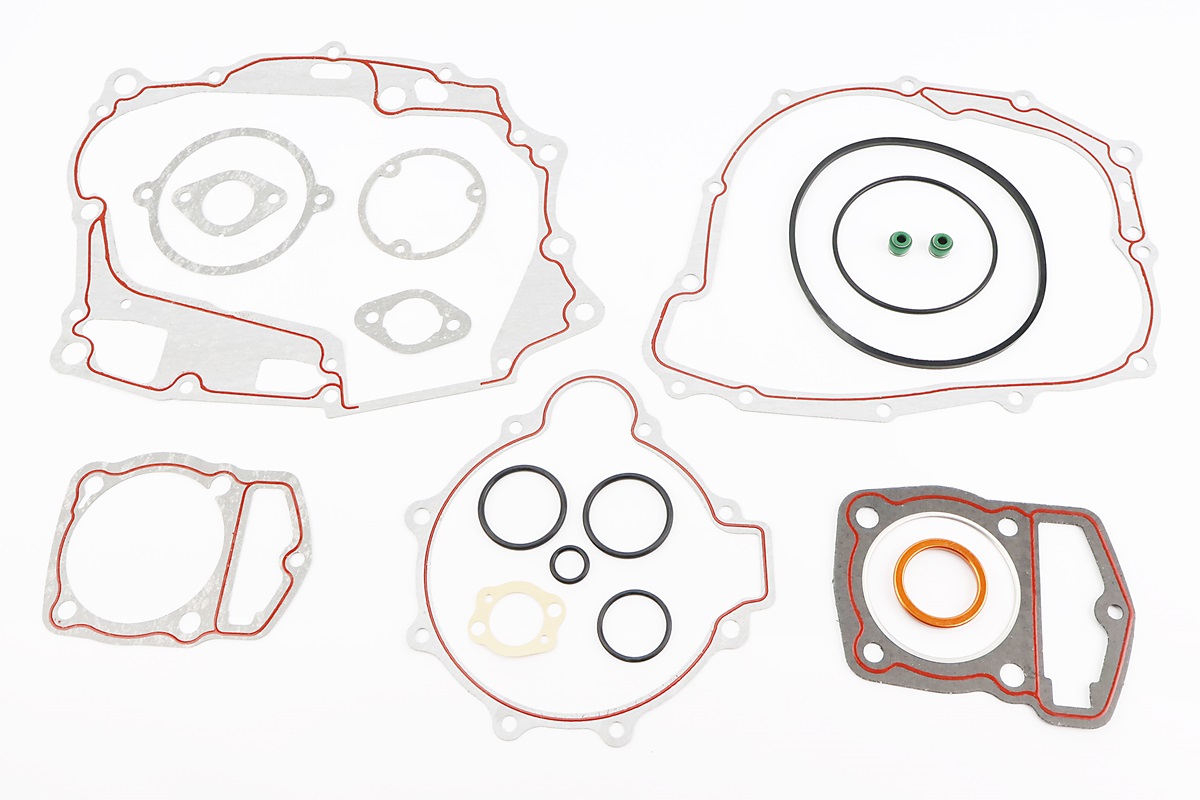 Прокладки двигателя CB-150cc 62,0мм, к-кт 18 деталей (красная нить)