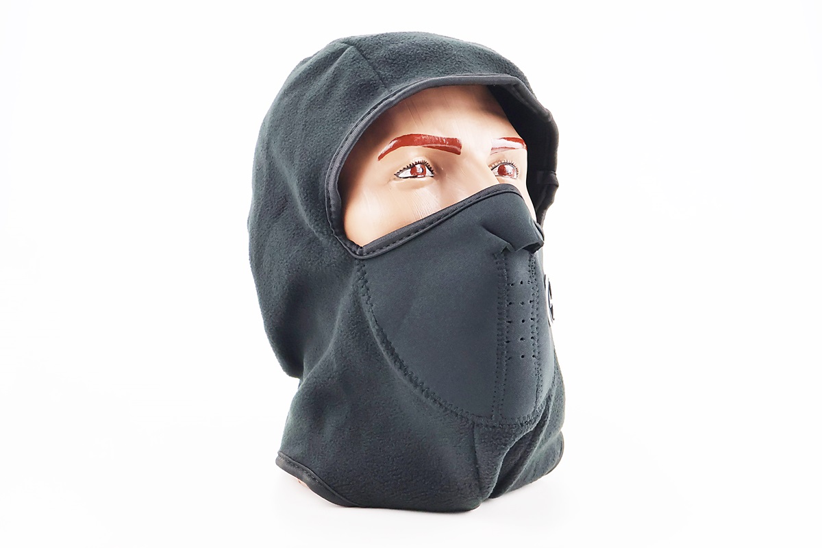 Подшлемник зимний (балаклава) Чёрный